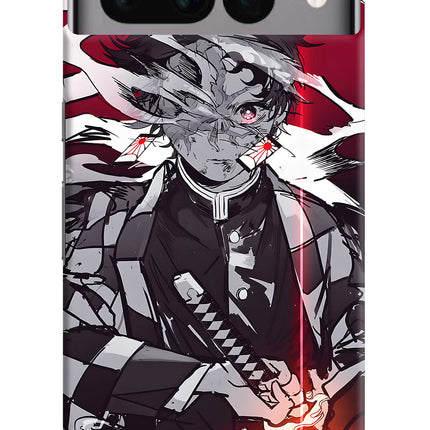 Demon Slayer Google Pixel 7 Pro Hard Case Back Cover by Casekaro