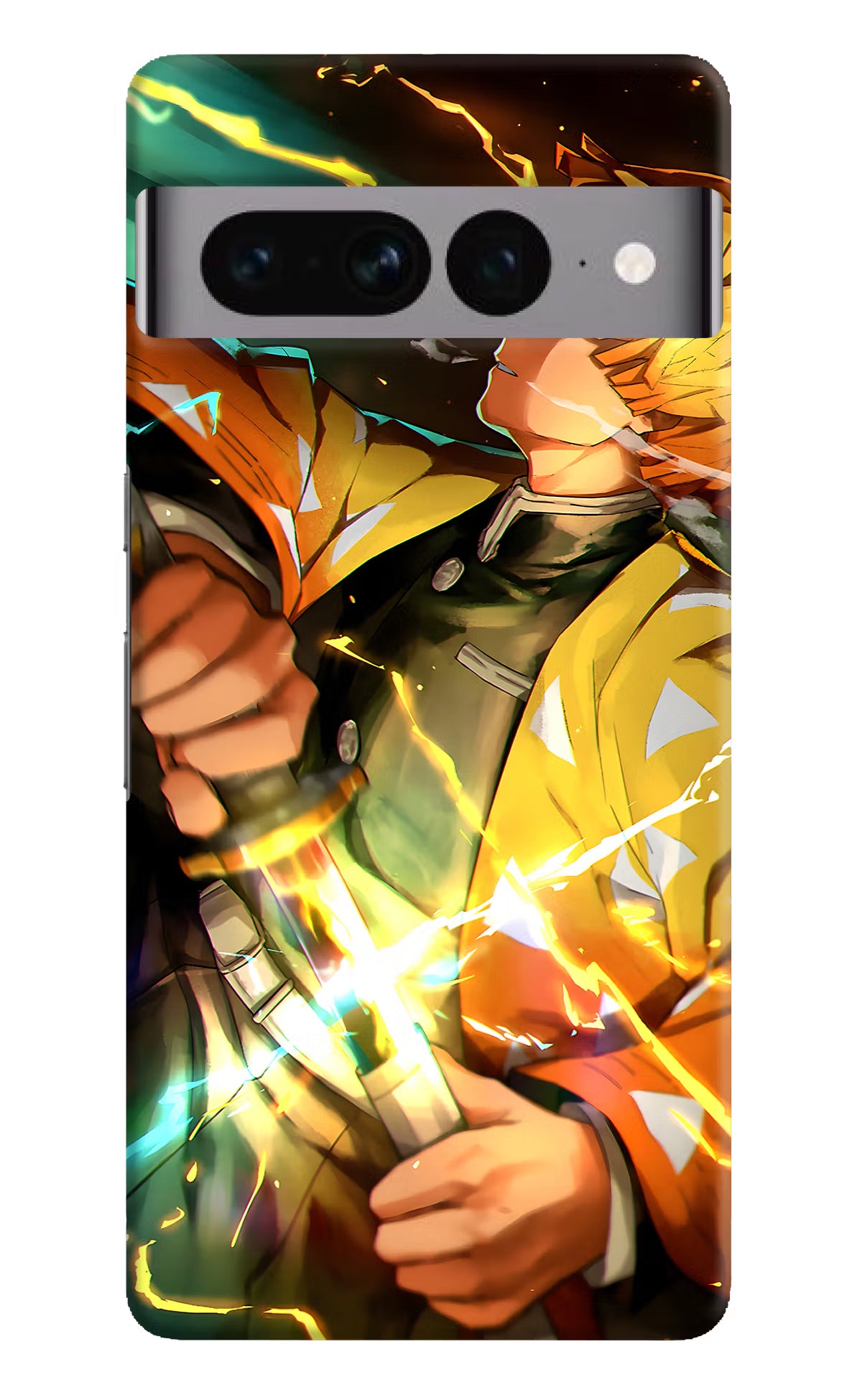 Demon Slayer Google Pixel 7 Pro Hard Case Back Cover by Casekaro