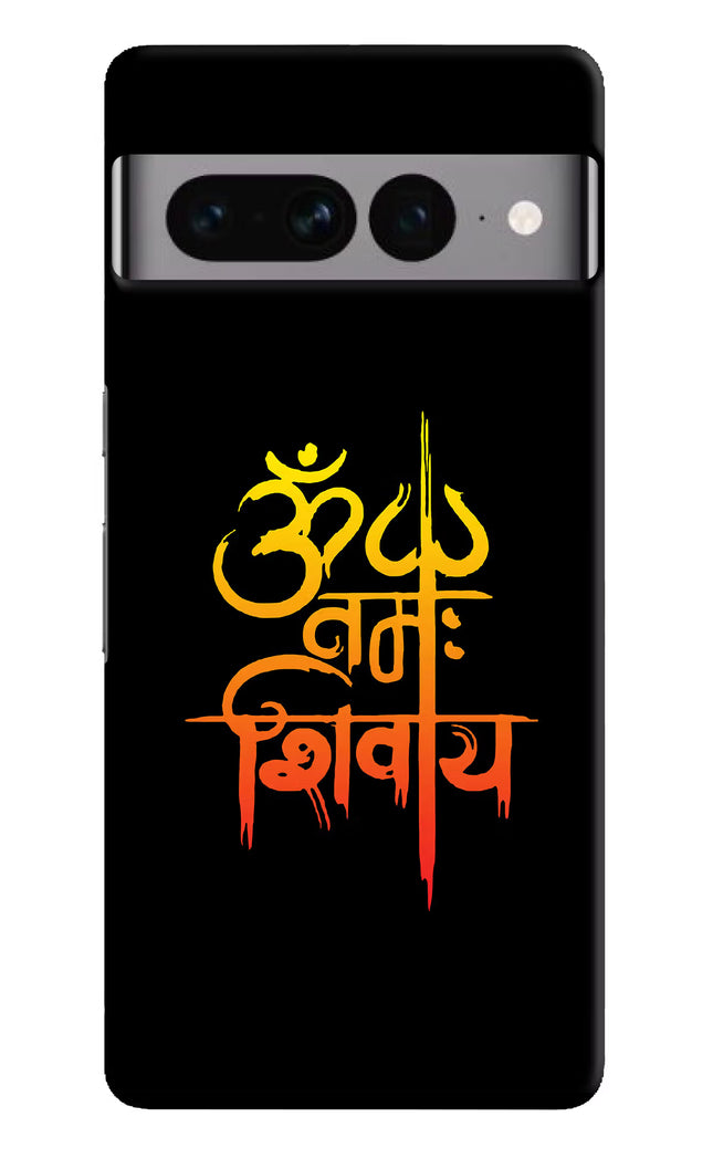 Om Namah Shivay Google Pixel 7 Pro Hard Case Back Cover by Casekaro