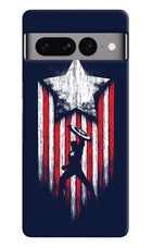 Captain America Marvel Art Google Pixel 7 Pro Hard Case Back Cover by Casekaro
