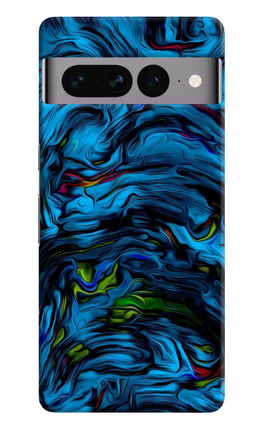 Dark Blue Abstract Google Pixel 7 Pro Back Cover