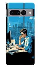 Focused Hustler (AI Generated) Google Pixel 7 Pro Hard Case Back Cover by Casekaro