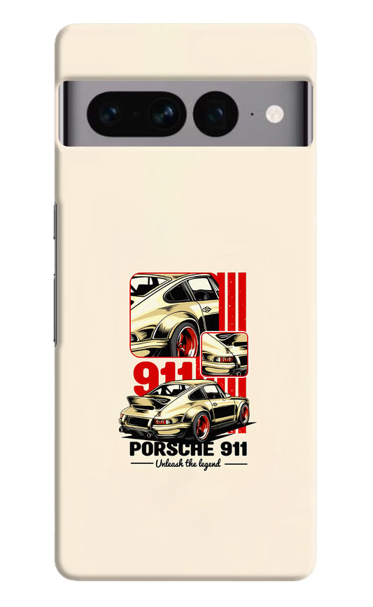 Classic Porsche 911 Google Pixel 7 Pro Hard Case Back Cover by Casekaro