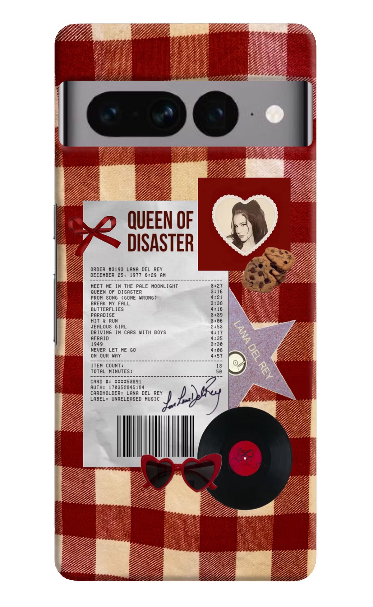 Queen of Disaster Google Pixel 7 Pro Hard Case Back Cover by Casekaro