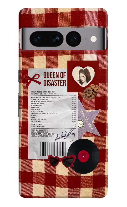 Queen of Disaster Google Pixel 7 Pro Hard Case Back Cover by Casekaro