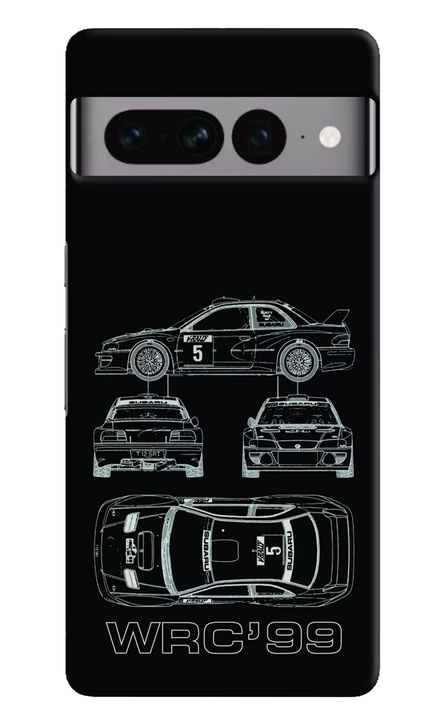 WRC'99 Google Pixel 7 Pro Back Cover, Hard case
