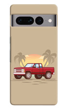 Desert Classic Drive Google Pixel 7 Pro Hard Case Back Cover by Casekaro