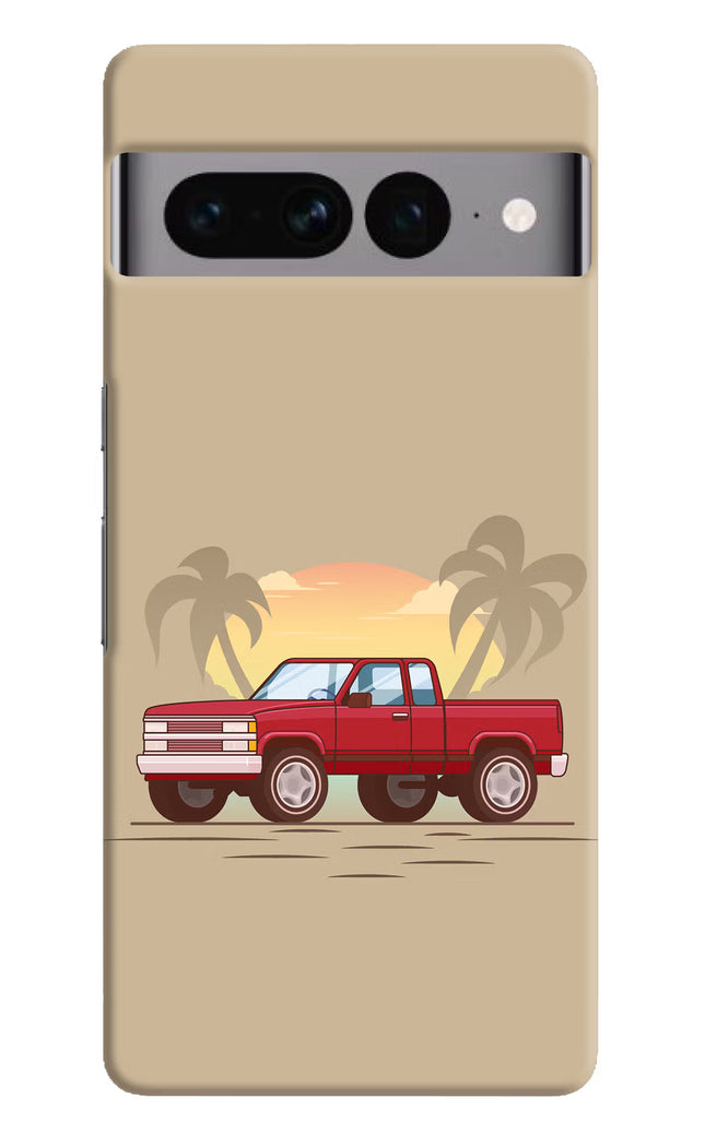 Desert Classic Drive Google Pixel 7 Pro Hard Case Back Cover by Casekaro