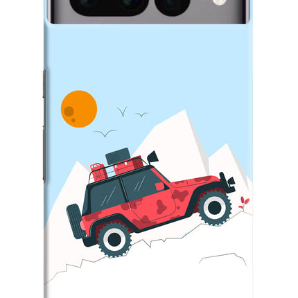 Mountain Trail Beast Google Pixel 7 Pro Hard Case Back Cover by Casekaro