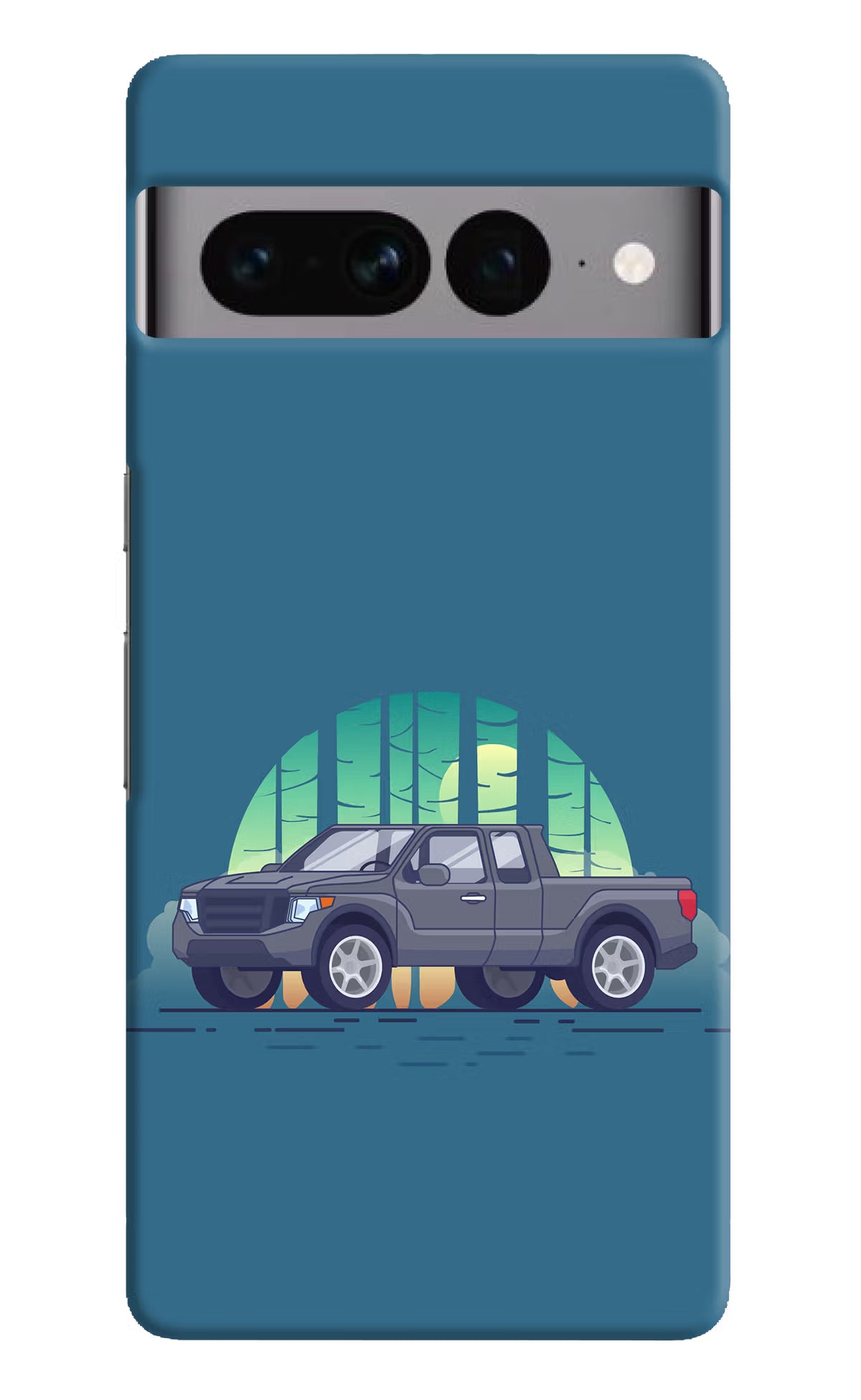 Retro Garage Vibe Google Pixel 7 Pro Hard Case Back Cover by Casekaro