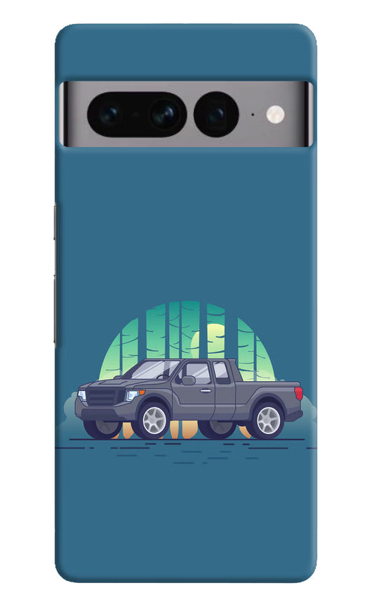 Retro Garage Vibe Google Pixel 7 Pro Hard Case Back Cover by Casekaro