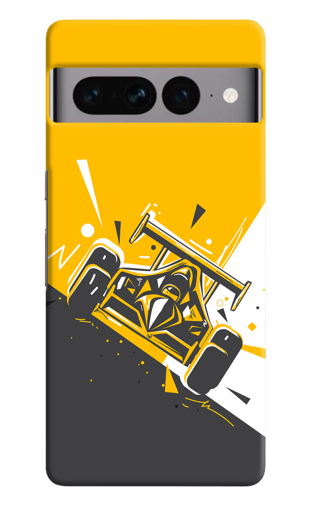 Track King Google Pixel 7 Pro Hard Case Back Cover by Casekaro
