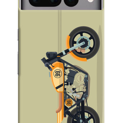 Vertical Speedster Google Pixel 7 Pro Hard Case Back Cover by Casekaro