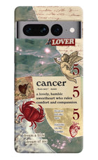 Cancer Zodiac Google Pixel 7 Pro Hard Case Back Cover by Casekaro