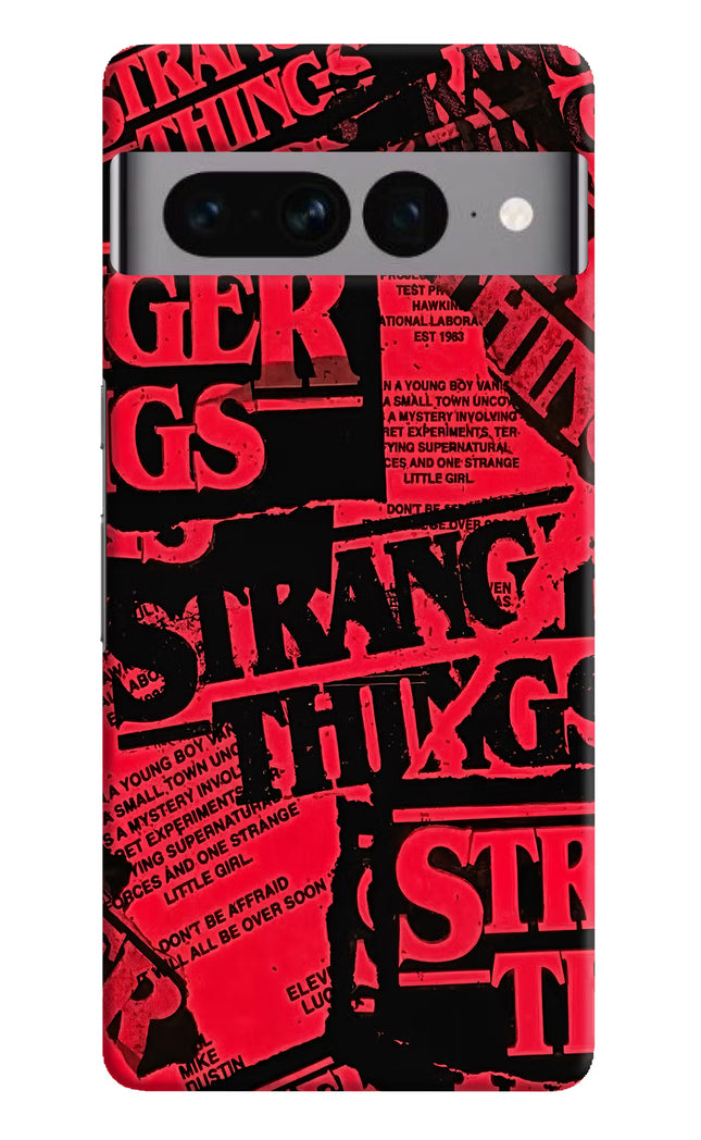 Ordinary Things Google Pixel 7 Pro Hard Case Back Cover by Casekaro