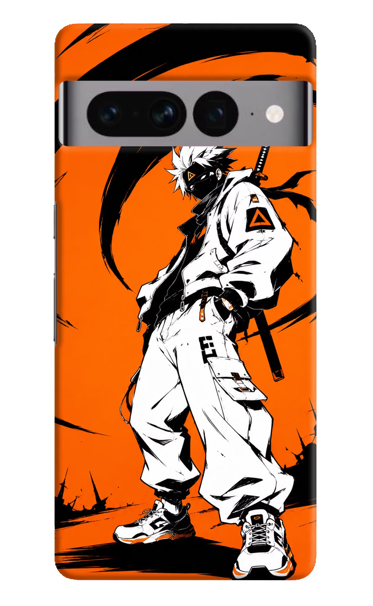 Street Samurai  Google Pixel 7 Pro Hard Case Back Cover by Casekaro