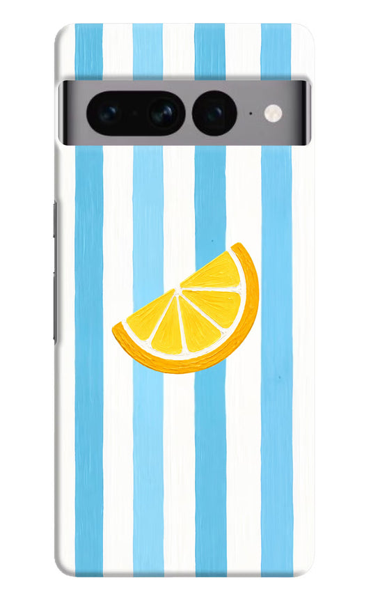 Summer Lemon Google Pixel 7 Pro Hard Case Back Cover by Casekaro