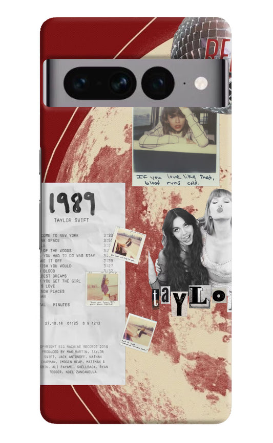 Taylor Swift Google Pixel 7 Pro Hard Case Back Cover by Casekaro