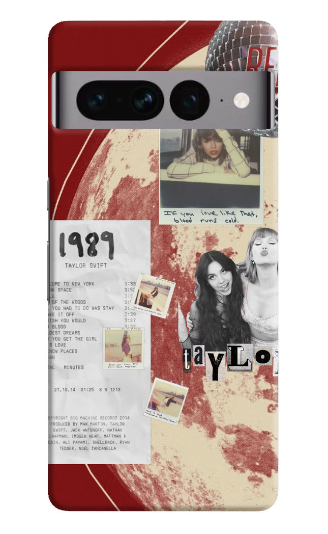 Taylor Swift Google Pixel 7 Pro Hard Case Back Cover by Casekaro
