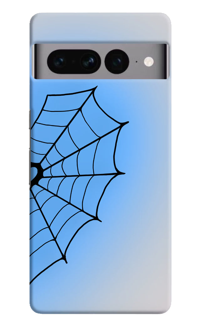 Blue Web Google Pixel 7 Pro Hard Case Back Cover by Casekaro