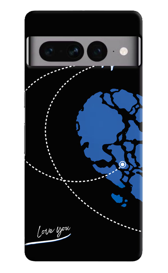 Love Orbit Google Pixel 7 Pro Hard Case Back Cover by Casekaro