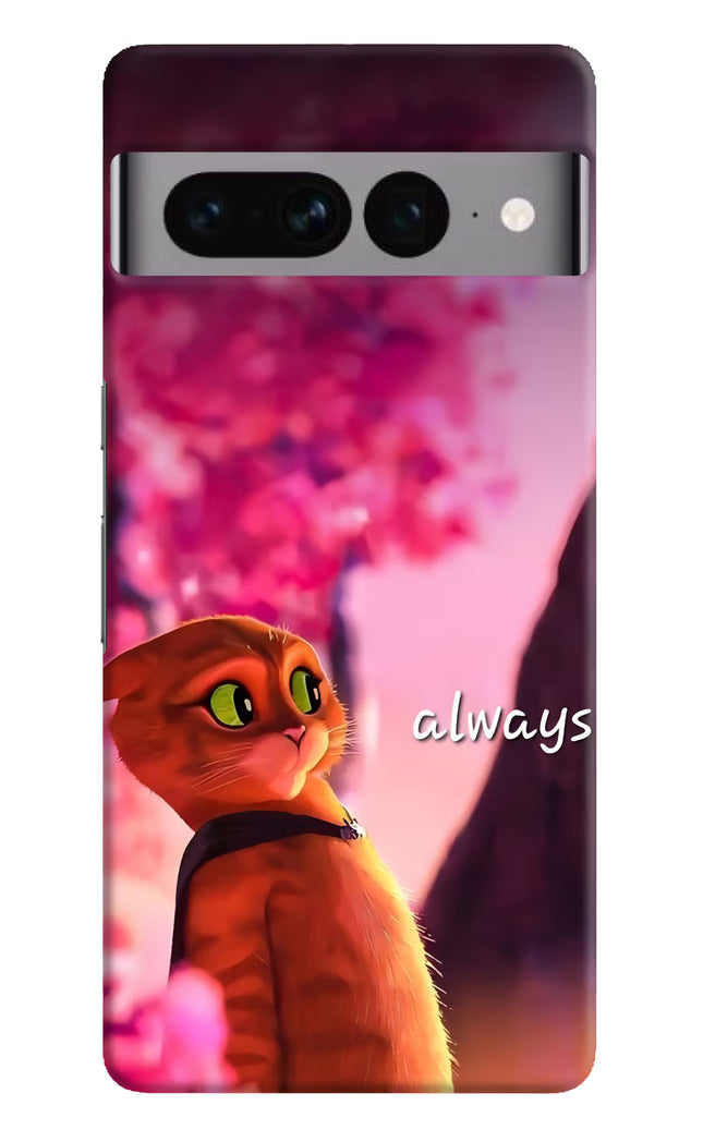 Always Cat Google Pixel 7 Pro Hard Case Back Cover by Casekaro