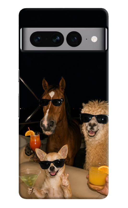 Party Squad Google Pixel 7 Pro Hard Case Back Cover by Casekaro