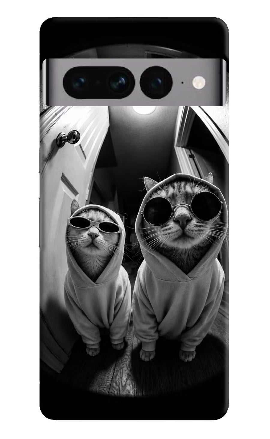 Hood Cats Google Pixel 7 Pro Back Cover, Hard case