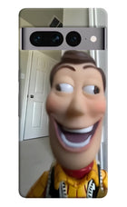 Side Eye Woody Google Pixel 7 Pro Hard Case Back Cover by Casekaro