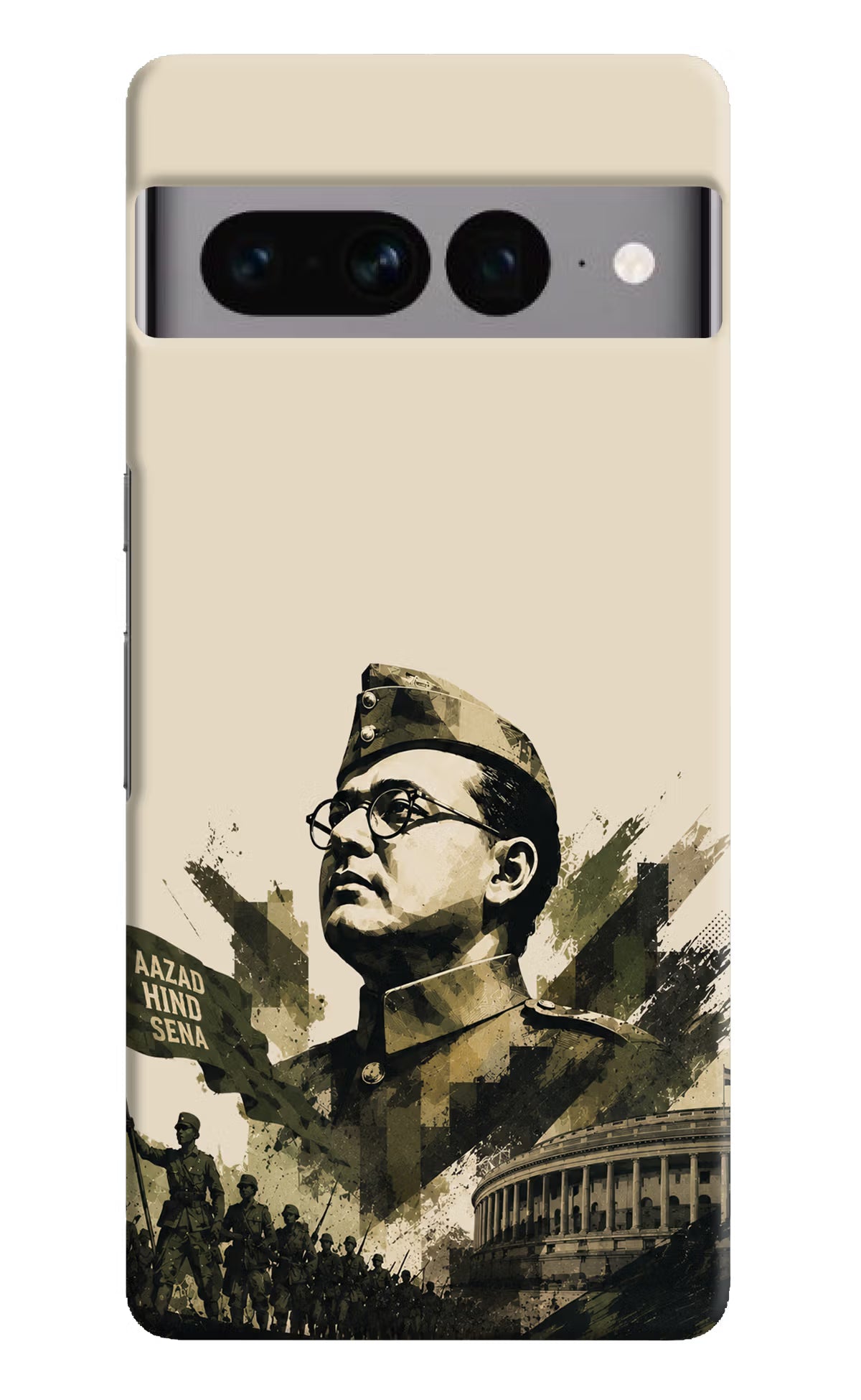 Netaji Rising Google Pixel 7 Pro Back Cover