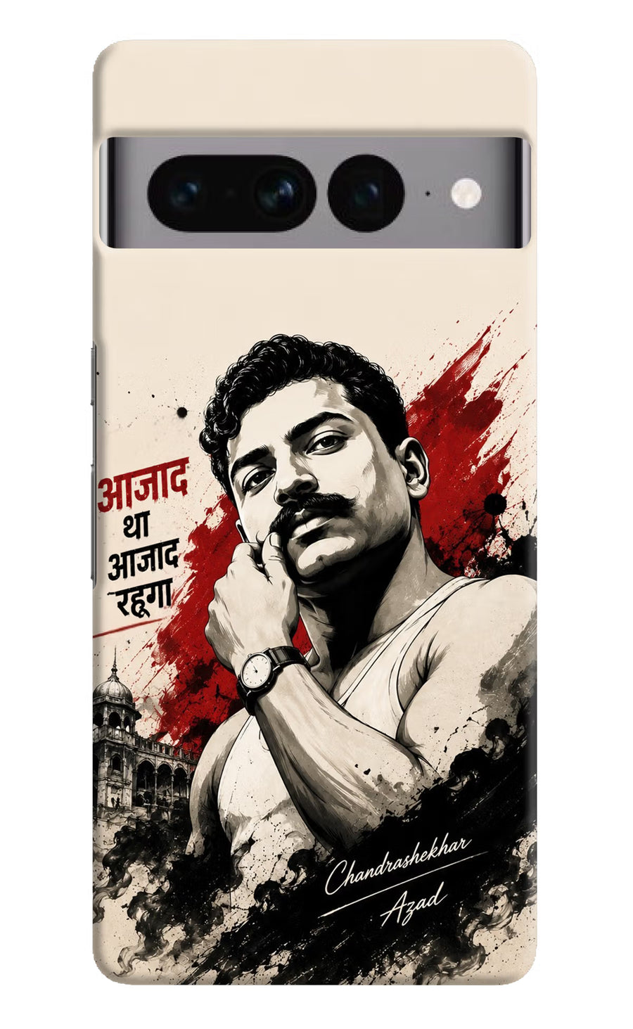 Chandrashekhar Azad Fearless Google Pixel 7 Pro Back Cover, Hard case