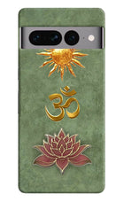 Om & Lotus Google Pixel 7 Pro Back Cover