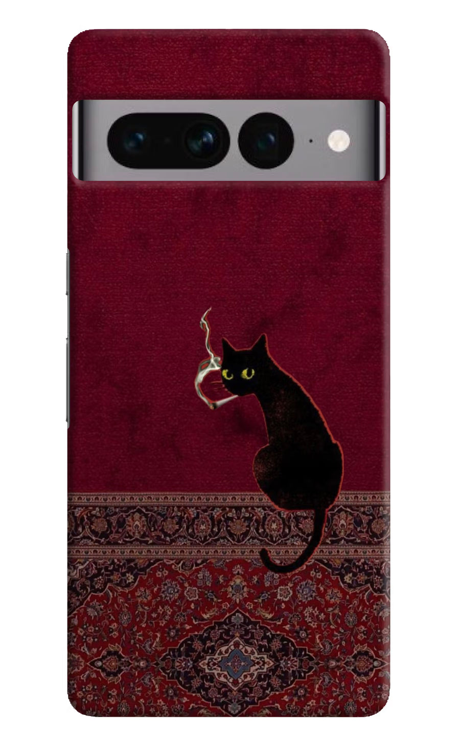 Midnight Cat Google Pixel 7 Pro Back Cover, Hard case