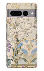 White Lily Google Pixel 7 Pro Back Cover