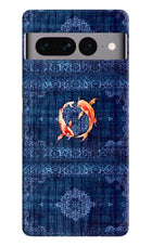 Koi Blue Google Pixel 7 Pro Back Cover