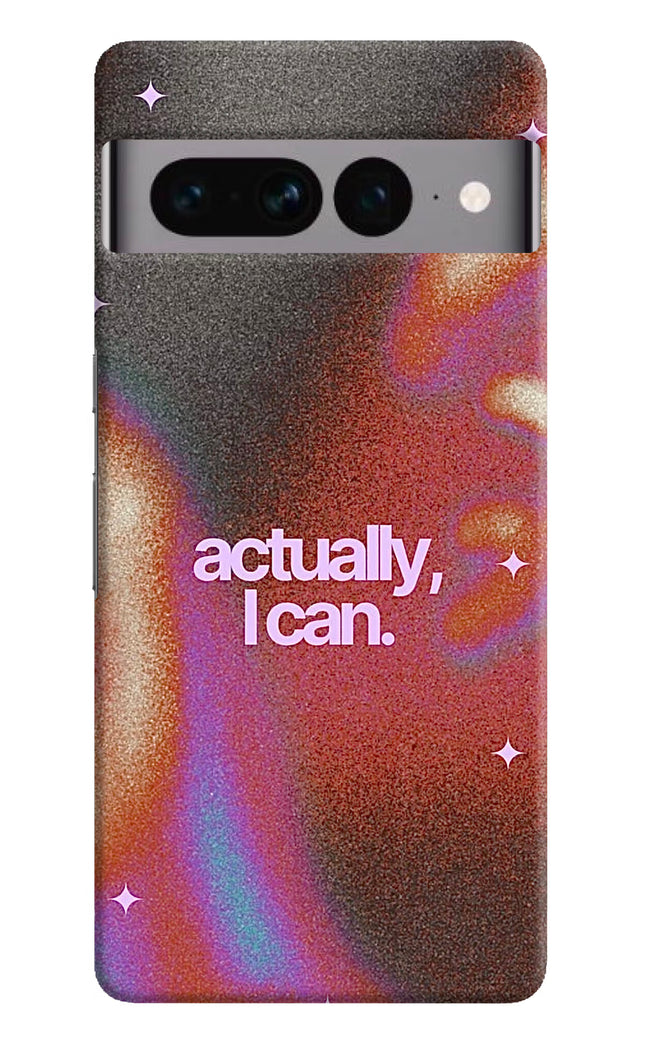 Pink Aura Google Pixel 7 Pro Hard Case Back Cover by Casekaro