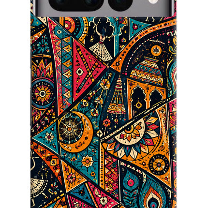 Folk Print Google Pixel 7 Pro Back Cover