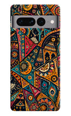 Folk Print Google Pixel 7 Pro Back Cover