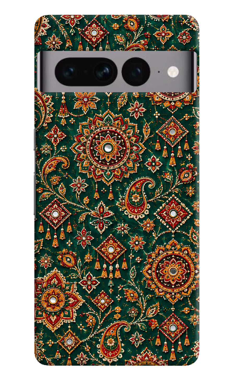 Green Pataka Google Pixel 7 Pro Back Cover, Hard case