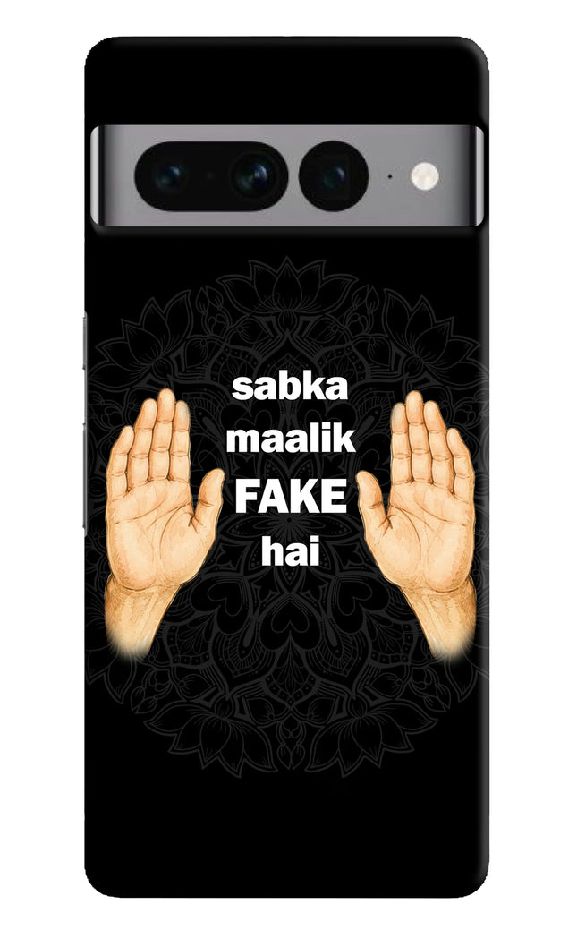 Sabka Malik Fake Google Pixel 7 Pro Hard Case Back Cover by Casekaro