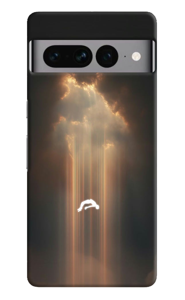 Heavenly Beam Google Pixel 7 Pro Hard Case Back Cover by Casekaro