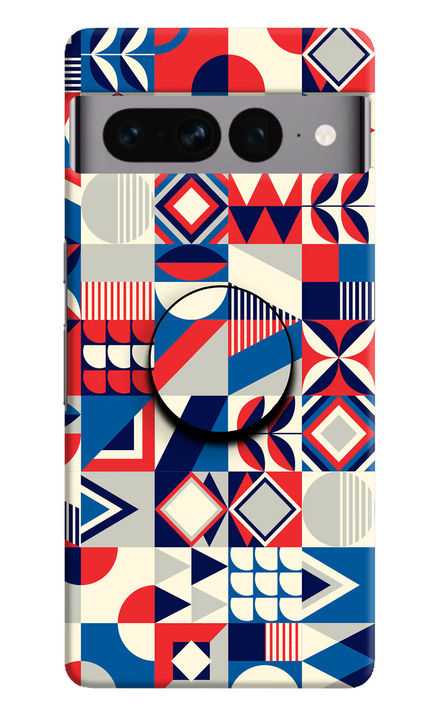 Colorful Pattern Google Pixel 7 Pro Pop Case, Hard case