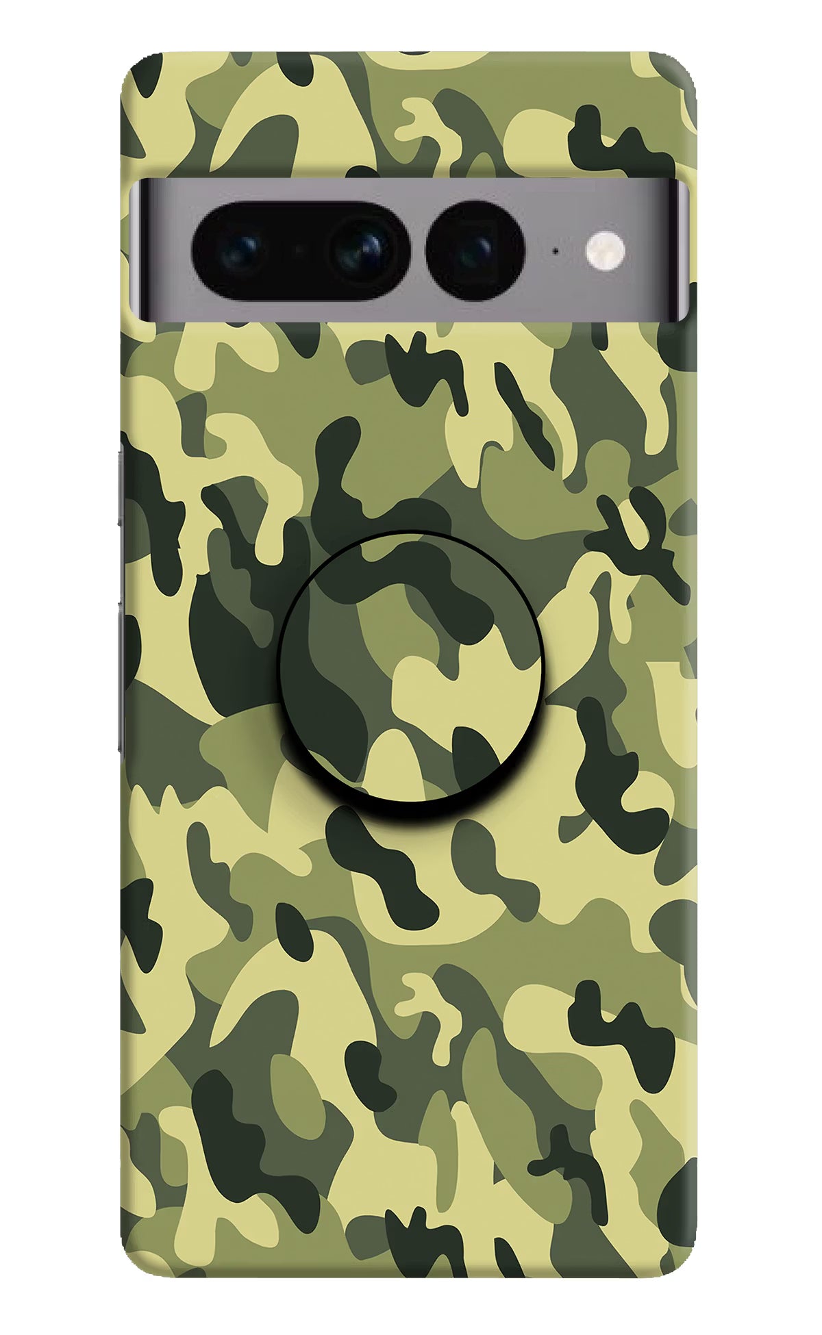 Camouflage Google Pixel 7 Pro Pop Case by Casekaro