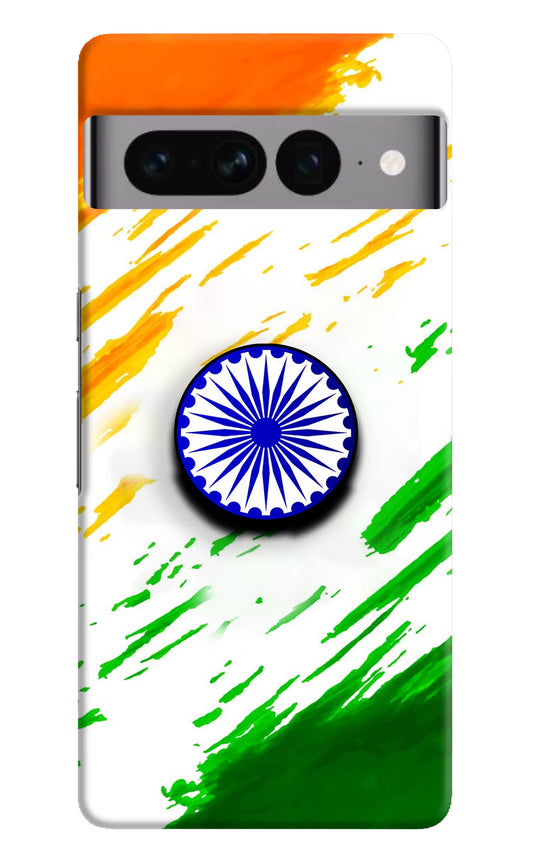 Indian Flag Ashoka Chakra Google Pixel 7 Pro Pop Case by Casekaro