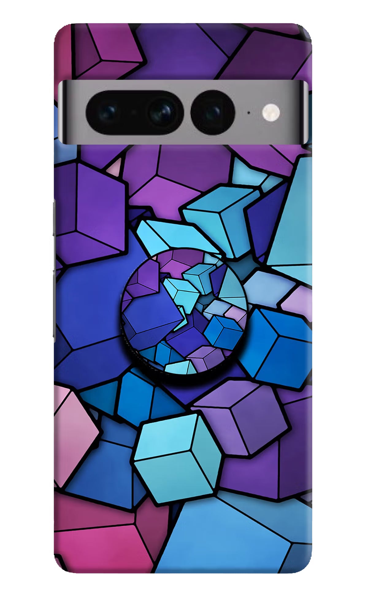 Cubic Abstract Google Pixel 7 Pro Pop Case by Casekaro