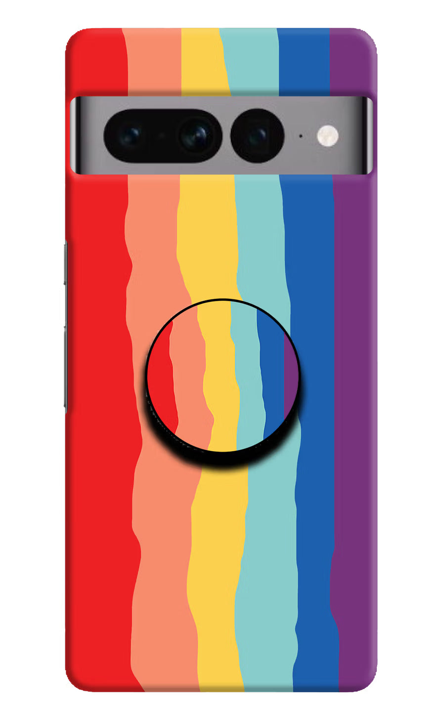 Rainbow Google Pixel 7 Pro Pop Case, Hard case