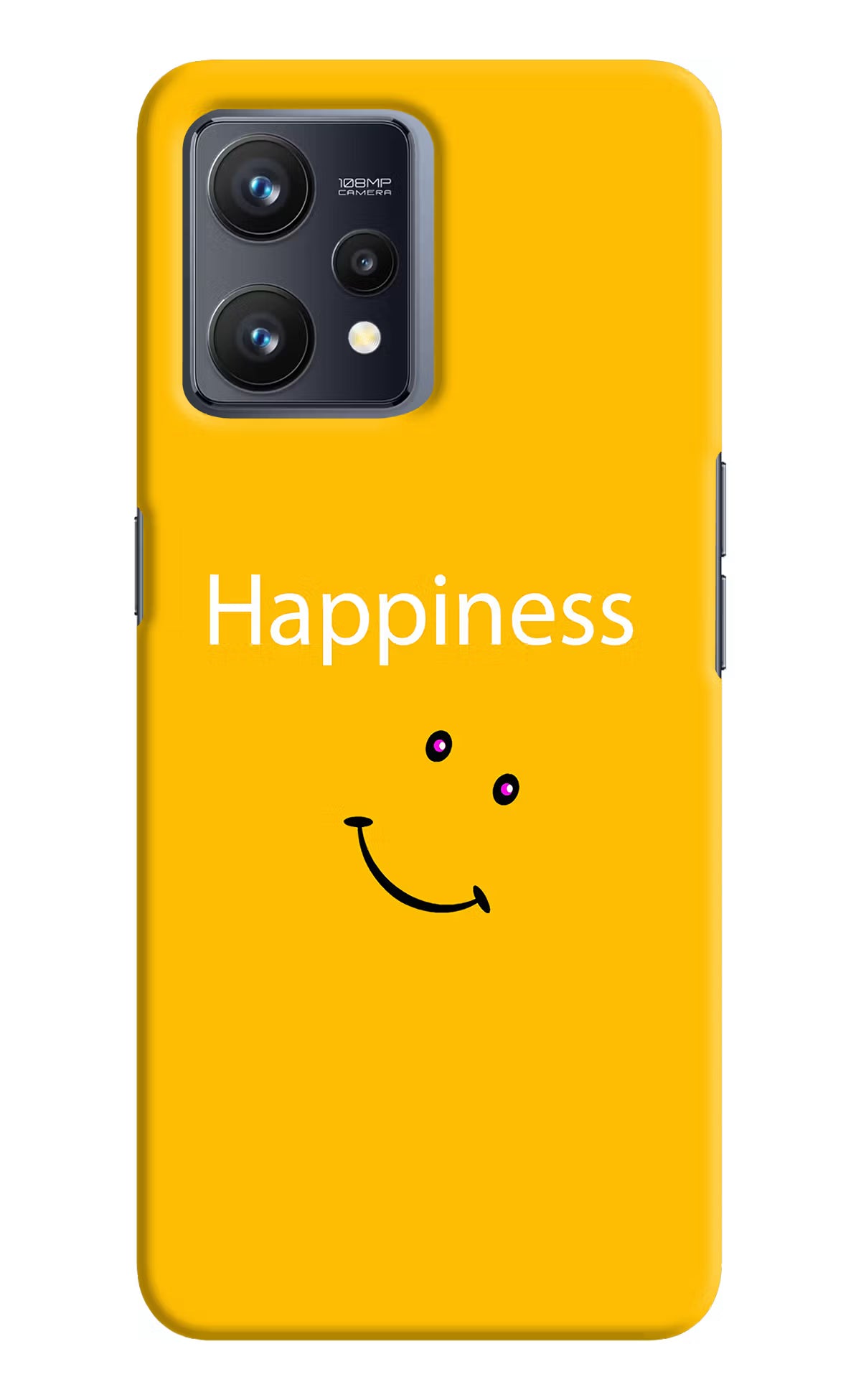 Happiness With Smiley Realme 9 4G Hard Case Back Cover by Casekaro