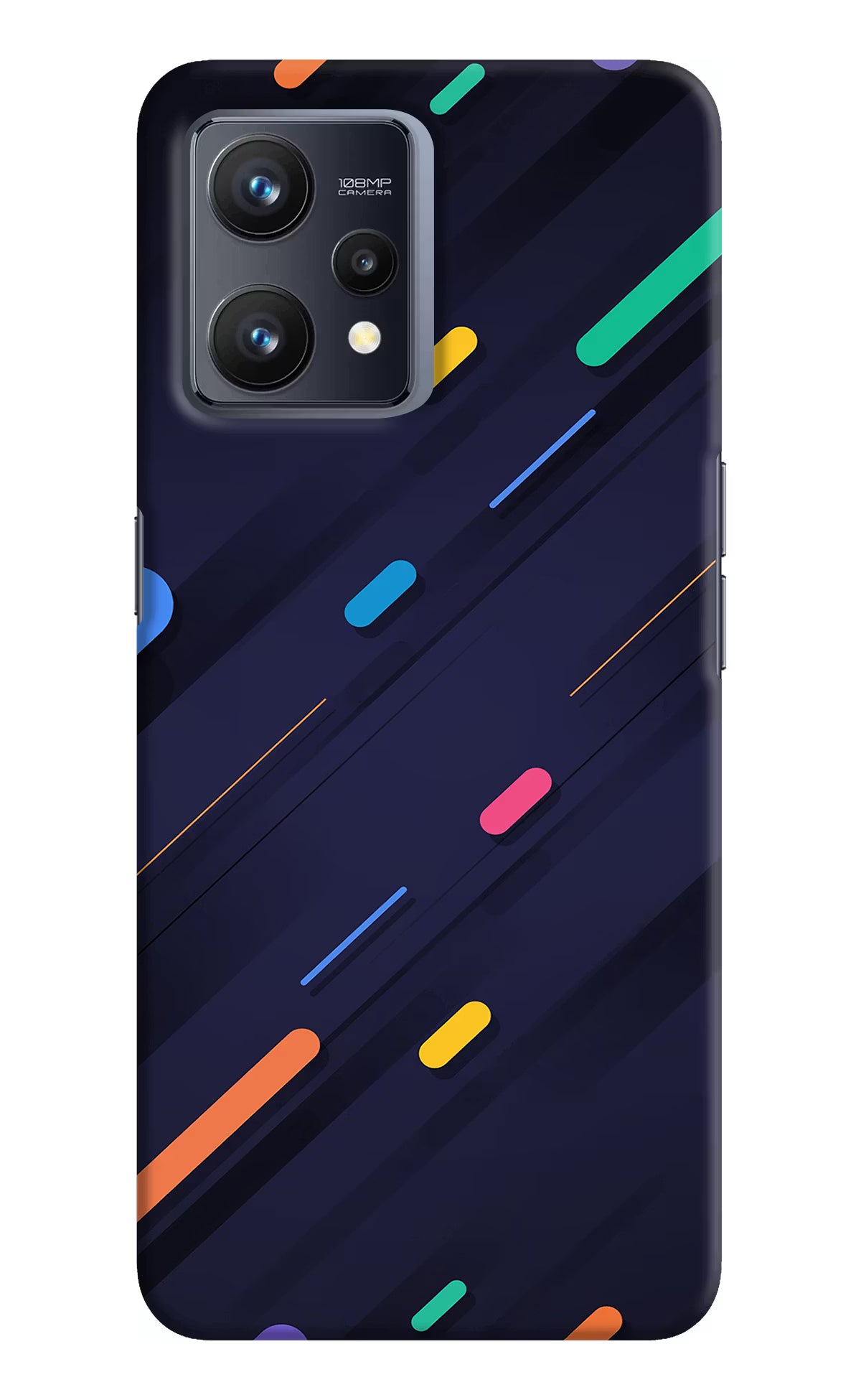 Abstract Design Realme 9 4G Hard Case Back Cover by Casekaro
