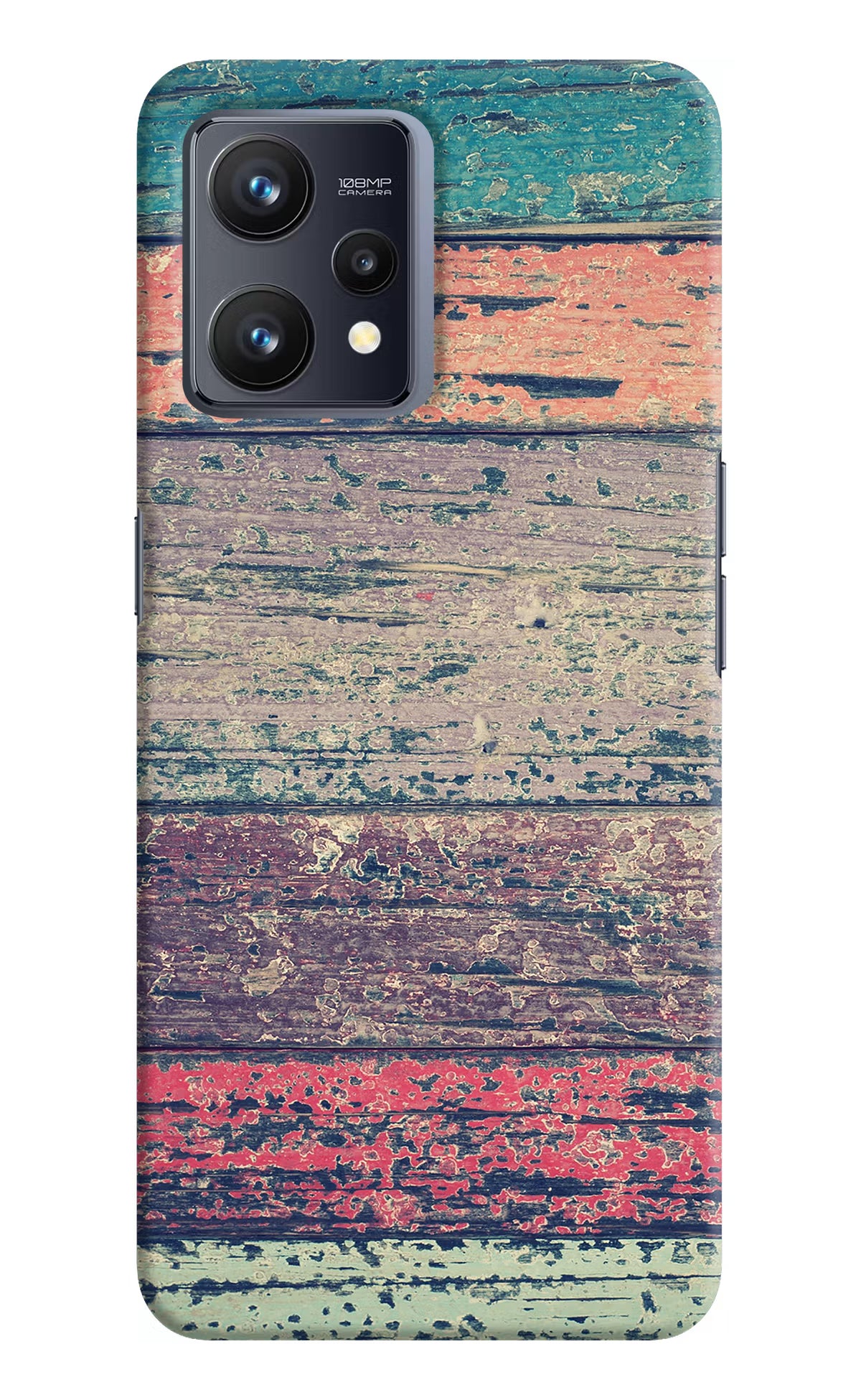 Colourful Wall Realme 9 4G Hard Case Back Cover by Casekaro