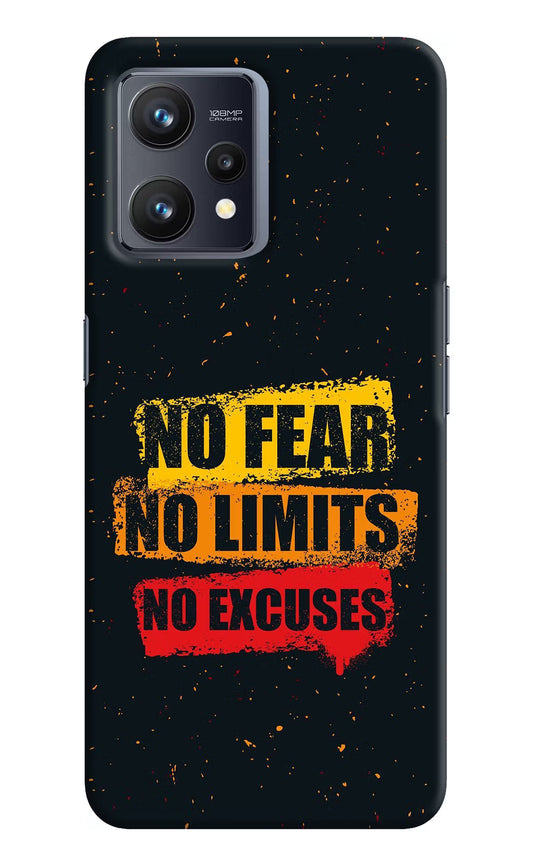 No Fear No Limits No Excuse Realme 9 4G Hard Case Back Cover by Casekaro